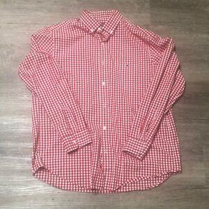 Vineyard Vines Red Gingham Men's Shirt